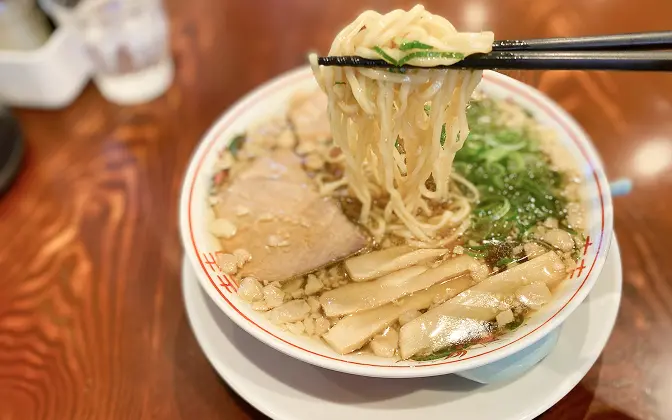 尾道ラーメンセットの写真
